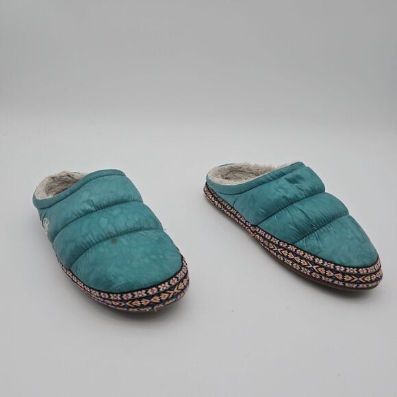 Ariat Slippers Womens XL 9.5 10 Blue Puffer Crius Insulated Synthetic Quilted - Picture 4 of 10
